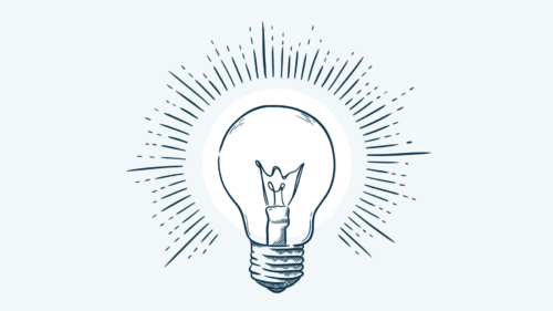 illustration of a lightbulb